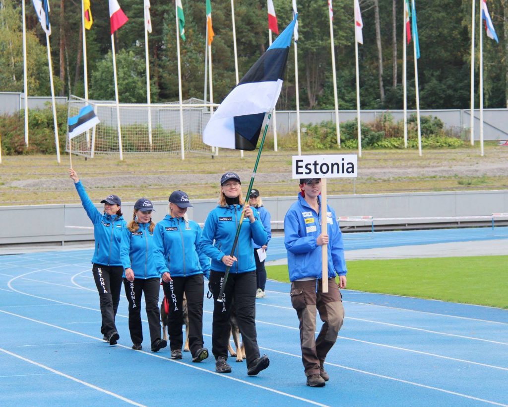 WUSV IPO MM 2015 Lahti Soome Eesti meeskond